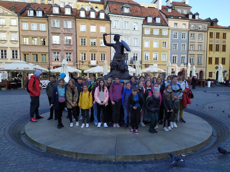 Trzydniowa wycieczka szkolna do Warszawy klas 4-8 - w ramach projektu 